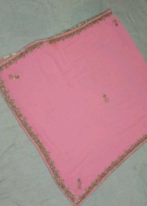 Luxury Pink heavy work Sharara Set