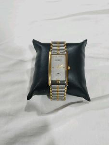 VINTAGE CITIZEN TANK 23K GOLD PLATED