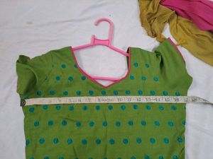 Embroidery Stitched Churidar