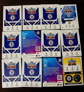 🔵Chelsea FC Topps Football Cards Set