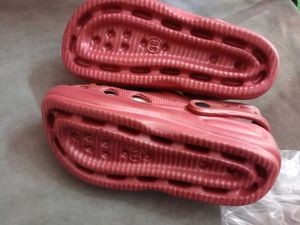 Maroon Clogs with Fun Charms Size 39,38