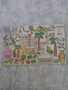 Make - A- Zoo Animal Sticker Sheets