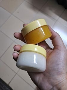 Frankincense Cream And Saffron Mask