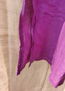 Purple Cotton Blend Kurta