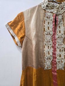 Embroidered Anarkali set