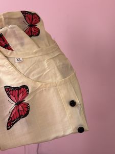 butterfly print kurti + free gift