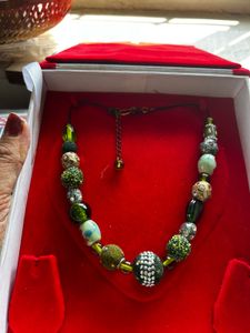 Beaded Statement Necklace