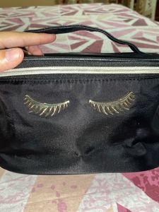 Cute Eyelash Cosmetic Bag