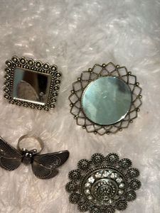 Combo Of 4 Oxidised Ring