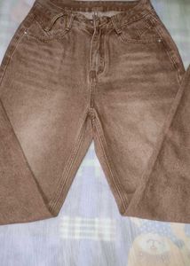 Savana Brown Denim Jeans