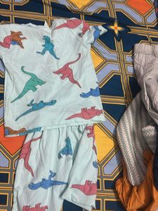 Cute Dinosaur shorts Set
