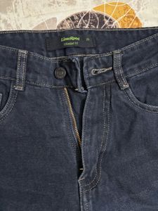 limeroad Women's Dark Wash black Straight Leg Jean