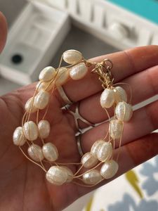 Westside ANTI TARNISH Pearl Beaded Bracelet