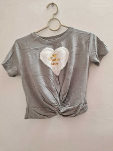 Gray Fashion Queen Tee