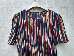New with tag Striped Short Sleeve Top
