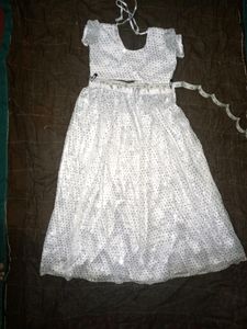 White Polka Dot Dress