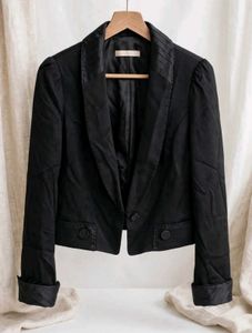 Chic Black Blazer Jacket