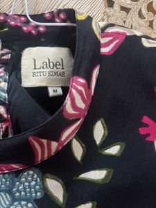 Label Ritu Kumar Floral Print Mini Dress