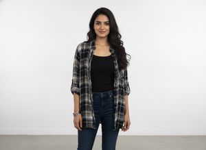 Checked Long Sleeve Shirt
