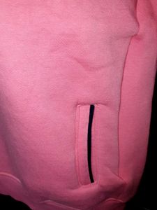 Pink Rainbow Zip-Up Hoodie
