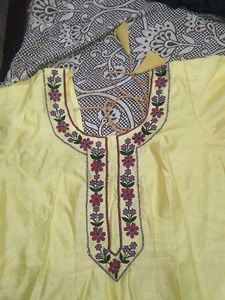 Elegant Yellow Kurta