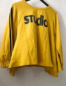 Mustard Yellow Studio 23 Full-Sleeve Top 💛
