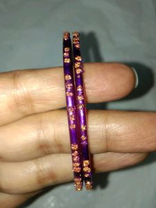 Matching Glass Bangles
