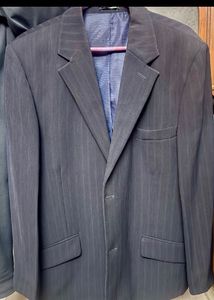 Blackberry Men's Striped Blazer