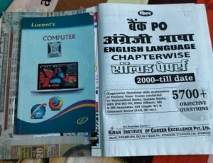 Exam Preparation Books | Lucent Computer + Bank PO