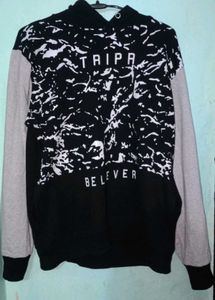 Graphic Print Oversized Hoodie