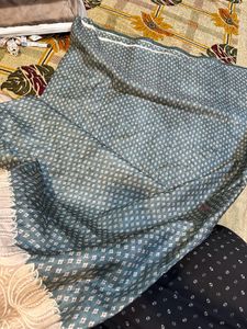 sea green saree with blouse