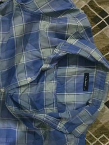 Urgent SELL Blue Plaid Casual Shirt