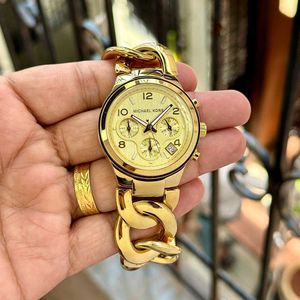 Elegant Gold Michael Kors Watch