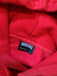 Red oversized Hoodie