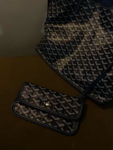 Authentic GOYARD Stylish Blue house bag