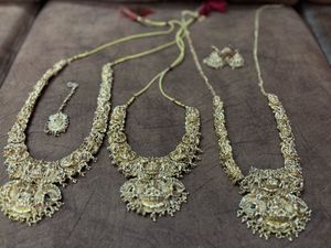 Exquisite Indian Temple Jewelry Set