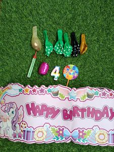 Birthday Decorations Combo
