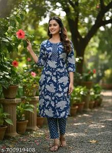 Stylish Printed Kurta Set