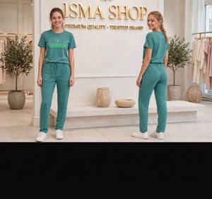 Facebook Logo Teal Sweat Set