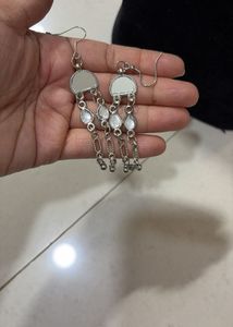Bohemian Oxidized Silver Choker Necklace