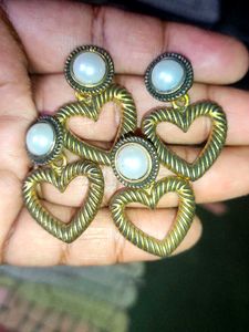 Vintage Heart Dangle Earrings combo pack 20