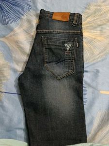 Distressed Denim Jeans