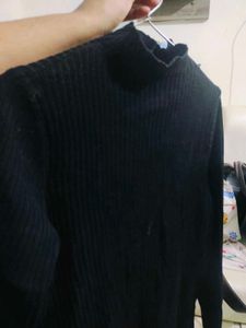 Black Knit Dress