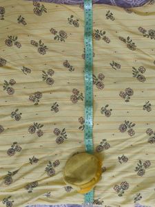 Yellow Floral Print Blouse