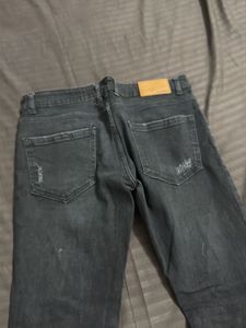 Charcoal pair of jeans