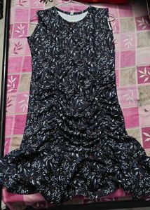 Chic Floral Print Midi Dress