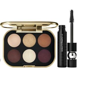 MAC Eyeshadow Palette + Stack Mascara