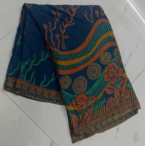 New condition Saree with fall and piko