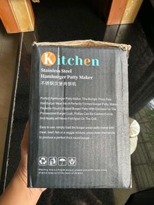 Stainless Steel Hamburger Patty Maker