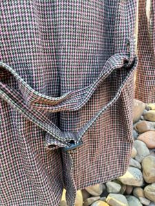 Checkered Women's Coat